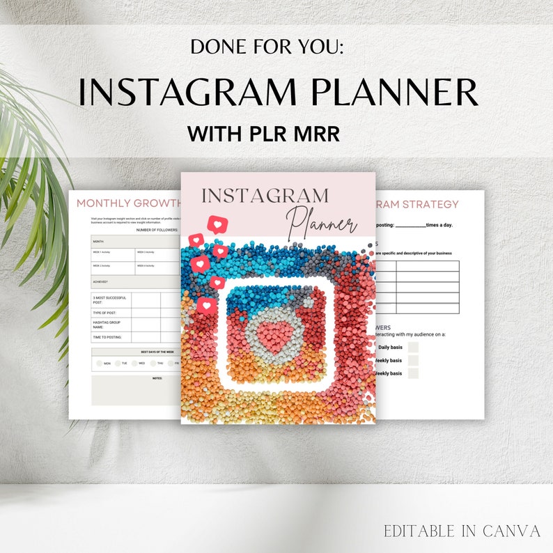 The Instagram Planner with PLR and MMR