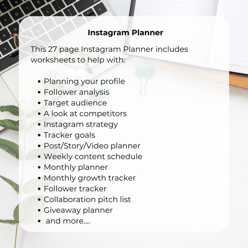 The Instagram Planner with PLR and MMR - Image 2