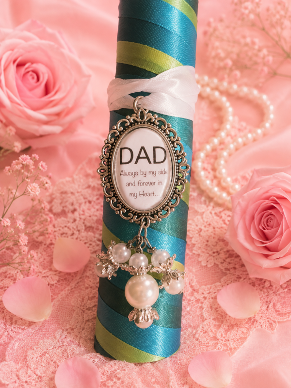Personalized Bridal Bouquet Charm Memory Photo