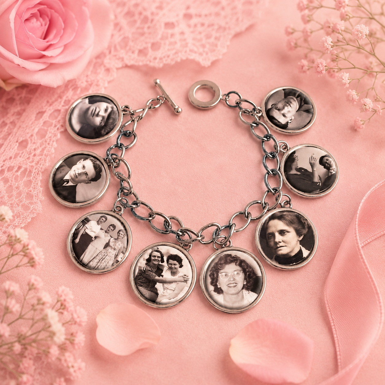 Personalized Memory Photo Bracelet